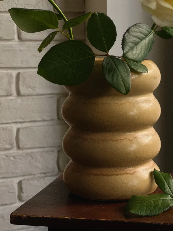 Curvy Pancake Vase - Image 2