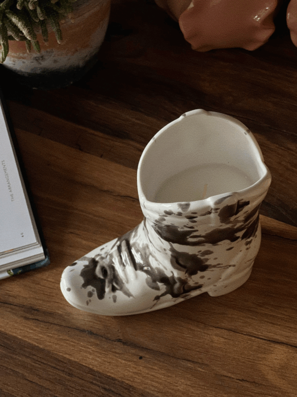 Paddywax Nashville Cowboy Boot Candle | Palo Santo Suede 170g - Image 4