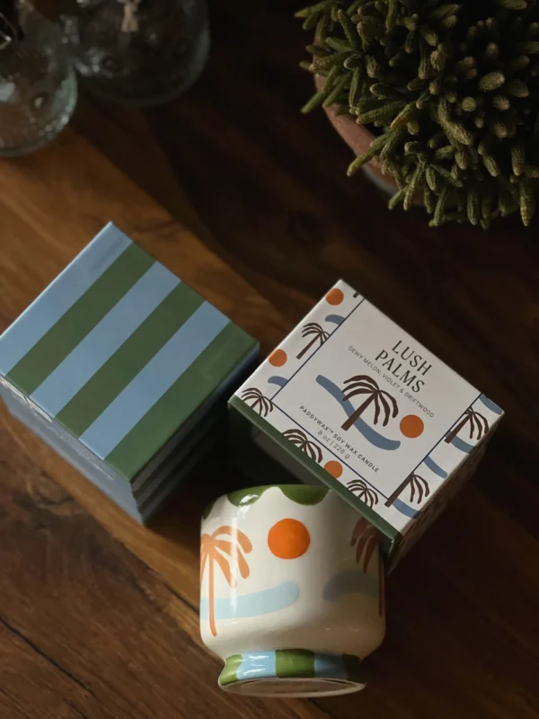 Paddywax Adopo Candle | Lush Palms 226g - Image 3