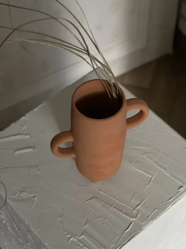 Amphora Vase | Pale Terracotta - Image 4