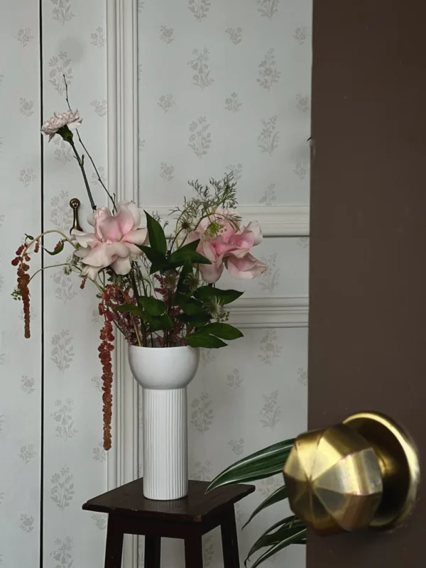 Acropolis Vase | White Dove - Image 2