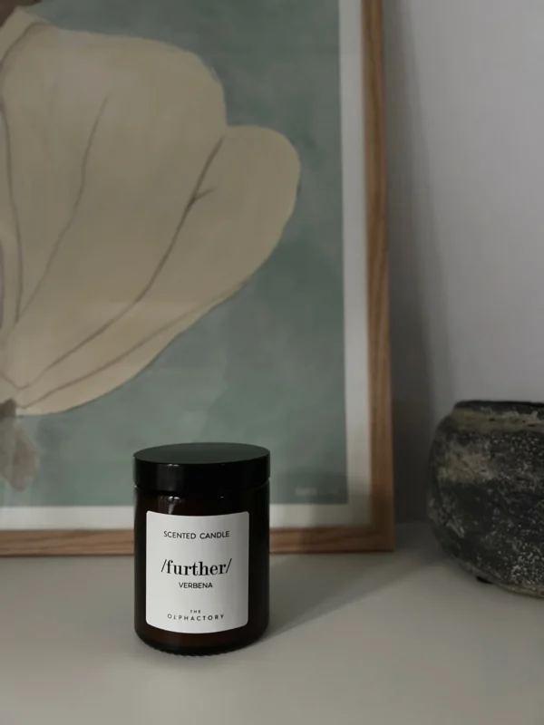The Olphactory - Scented Jar Candle Verbena 135g - Image 3