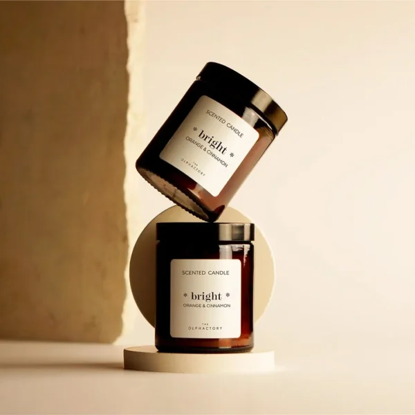 The Olphactory - Scented Jar Candle Orange & Cinnamon 135g