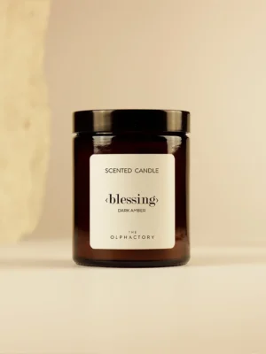 The Olphactory - Scented Jar Candle Dark Amber 135g