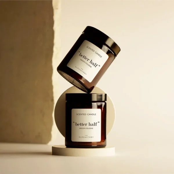 The Olphactory - Scented Jar Candle Groom Cologne 135g - Image 4