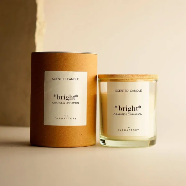 The Olphactory - Scented Candle Orange & Cinnamon 200g