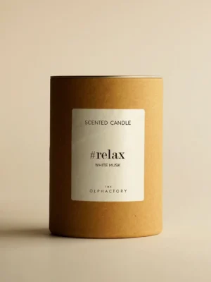 The Olphactory - Scented Candle White Musk 200g
