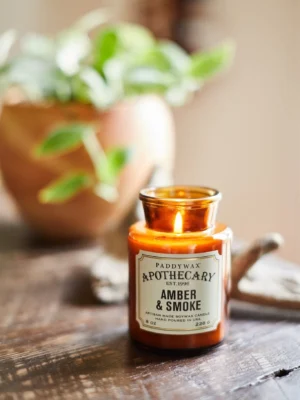 Paddywax Apothecary Candle Amber & Smoke 226gr