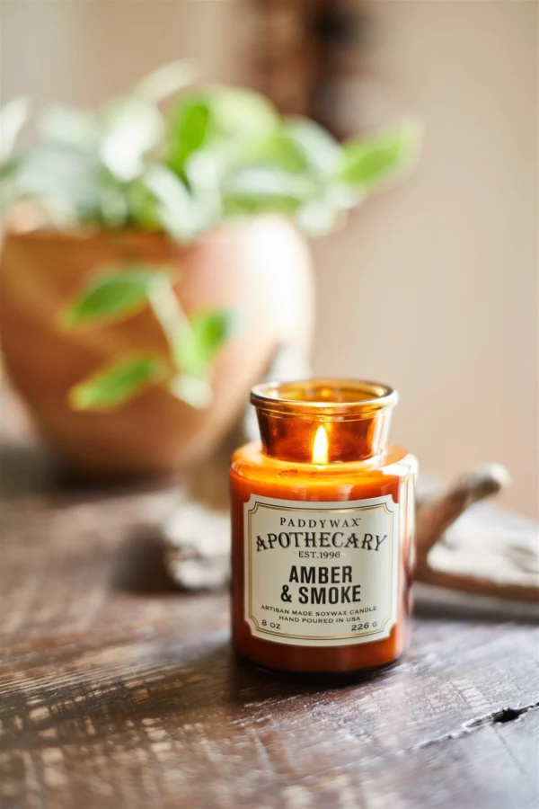 Paddywax Apothecary Candle Amber & Smoke 226gr