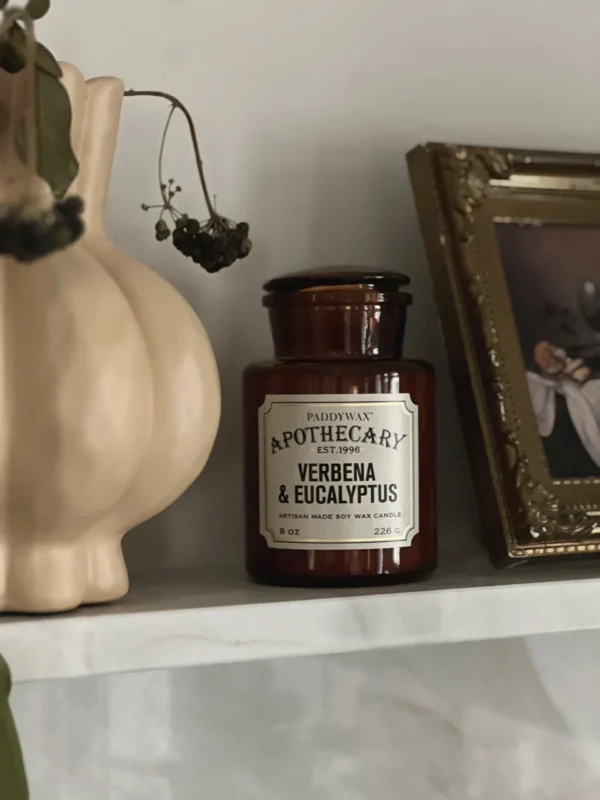 Paddywax Apothecary Candle Verbena & Eucalyptus 226gr
