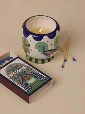 Paddywax Boxed Matches A Dopo "Peacock" - 75pcs