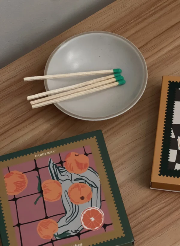 Paddywax Jumbo Boxed Matches - Oranges 100pcs - Image 3