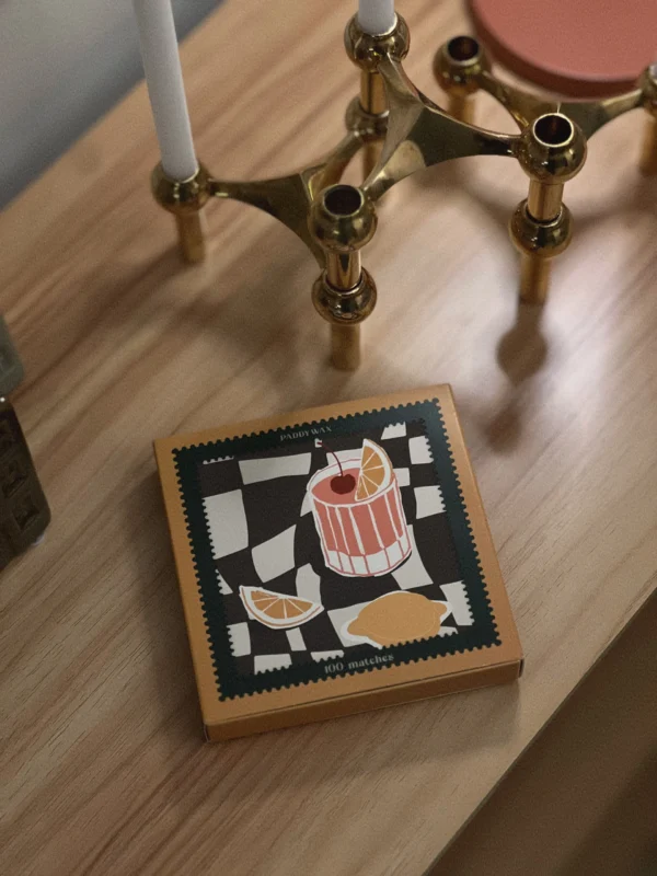 Paddywax Jumbo Boxed Matches - Cocktail 100pcs - Image 3