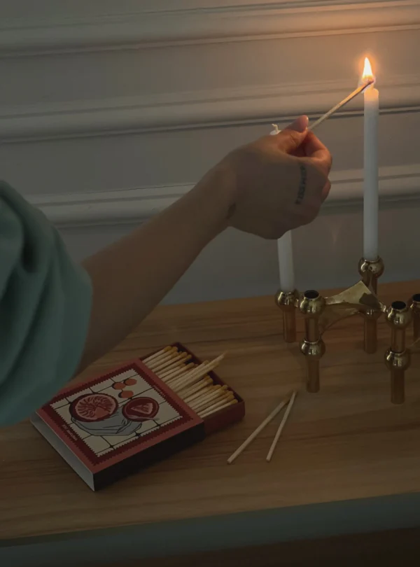 Paddywax Jumbo Boxed Matches Picnic & Pie - 100pcs
