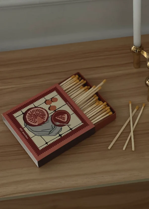 Paddywax Jumbo Boxed Matches Picnic & Pie - 100pcs - Image 2