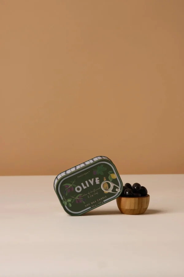 Paddywax Bistro Tin - Travel Candle Fig & Olive 127gr - Image 2