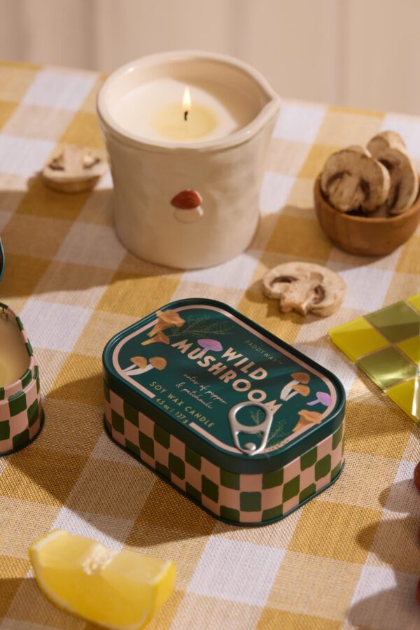 Paddywax Bistro Tin - Travel Candle Wild Mushroom 127gr